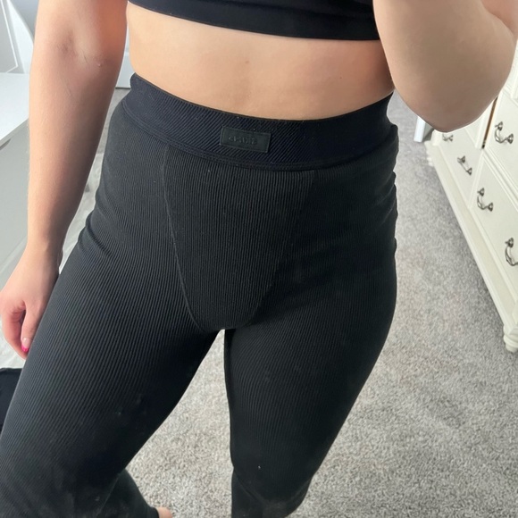 Skims Black cotton Leggings - Picture 9 of 11